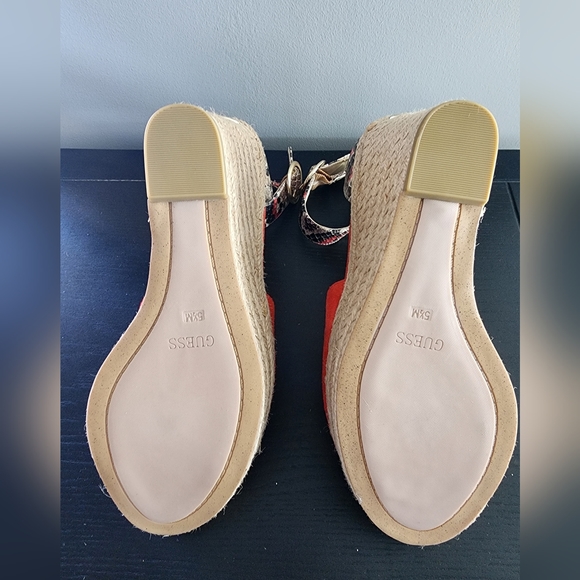 Brand New Never Worn Guess Wedge Sandals - Picture 5 of 6